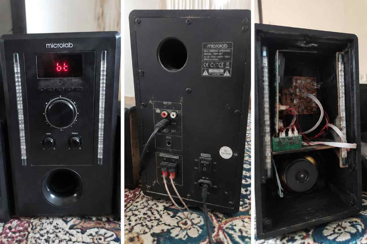 علت روشن نشدن رقص نور اسپیکر میکرولب